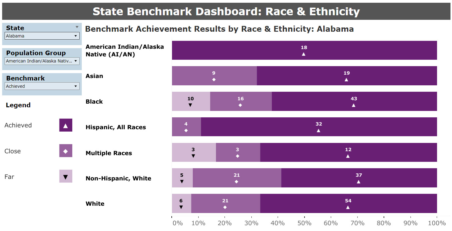State View Benchmark Summary by Race and Ethnicity